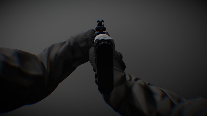 animated-rifle 3D Model