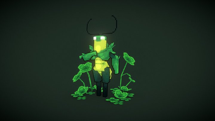 The Green Prince - Hollow Knight Silksong 3D Model