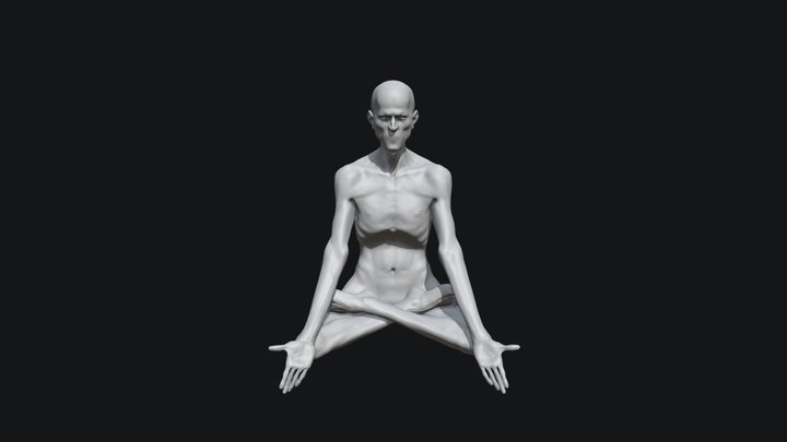 Meditation 3D Model