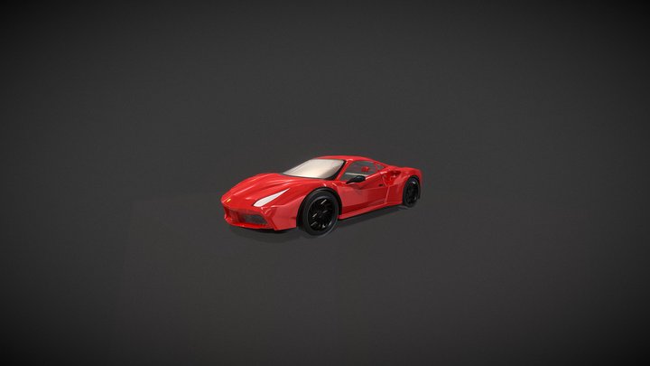 ferrari 488 3D Model