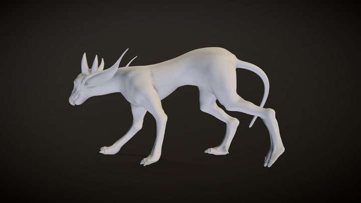 SMITH_NicoDog_WalkingCycle 3D Model