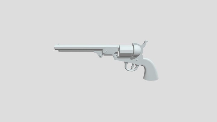 gun_uv 3D Model