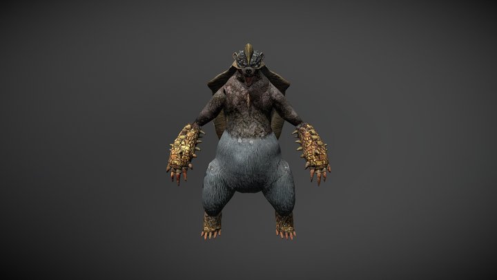 Bigfoot Monster Hunter 3D by Vladimir Krepskiy