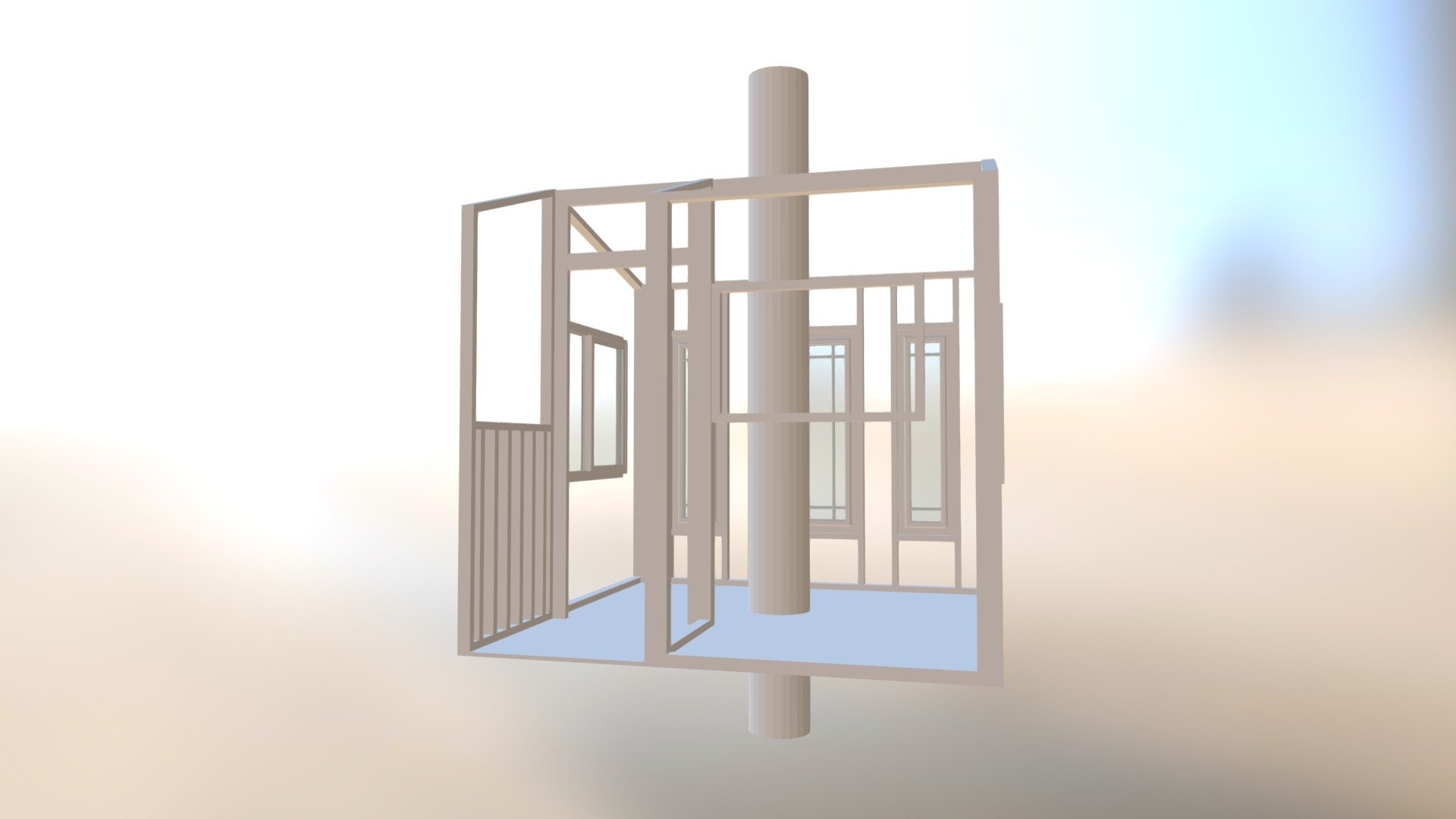 WIP Treehouse-1 - 3D model by krazy43d [723a24f] - Sketchfab