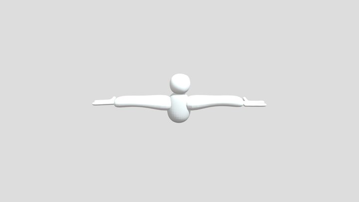 Gorilla Tag Fangame Player Model 3D Model