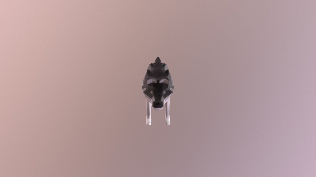 wolf_lowpoly_v01