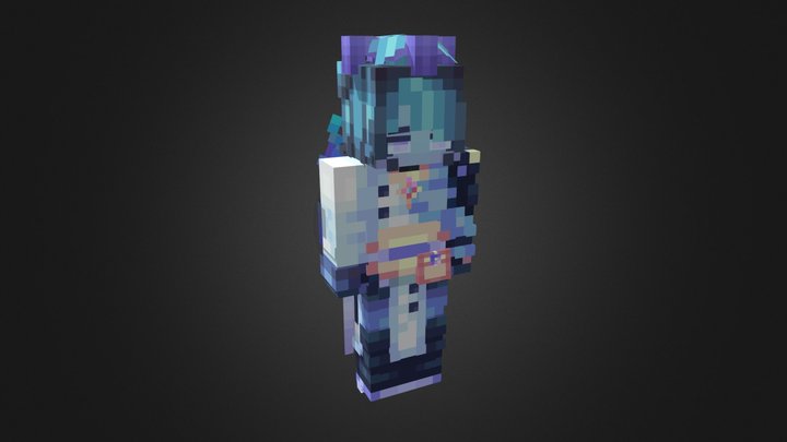 Flomida | Player model Minecraft 3D Model