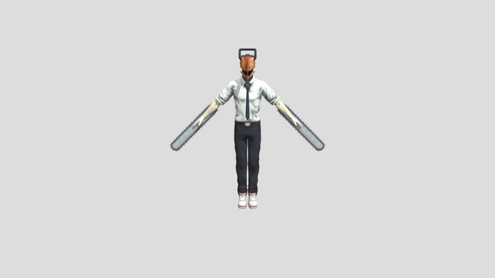 Chainsaw Man 3D Model