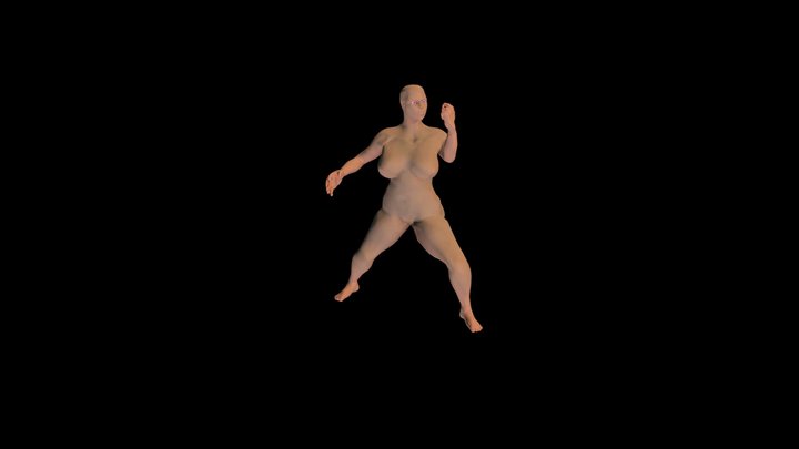 Joshua_Meisch_Character_Pose 3D Model