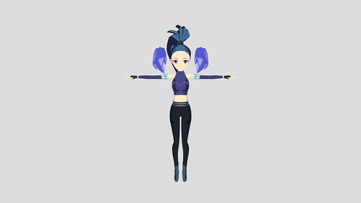 Kai'Sa 3D Model 3D Model