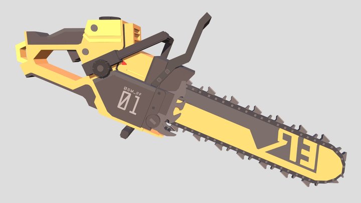 Jackie's chainsaw 3D Model