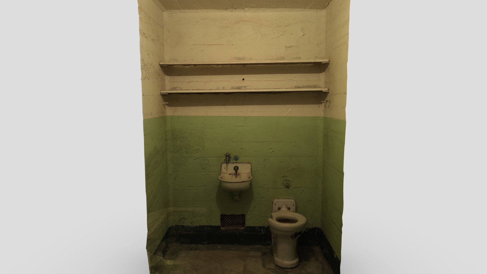 Back of a Cell in Alcatraz