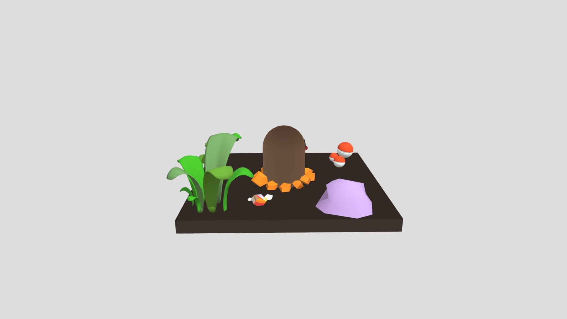 Pokemon Mouse low poly - 3D model by betty035523222 [723cee8] - Sketchfab