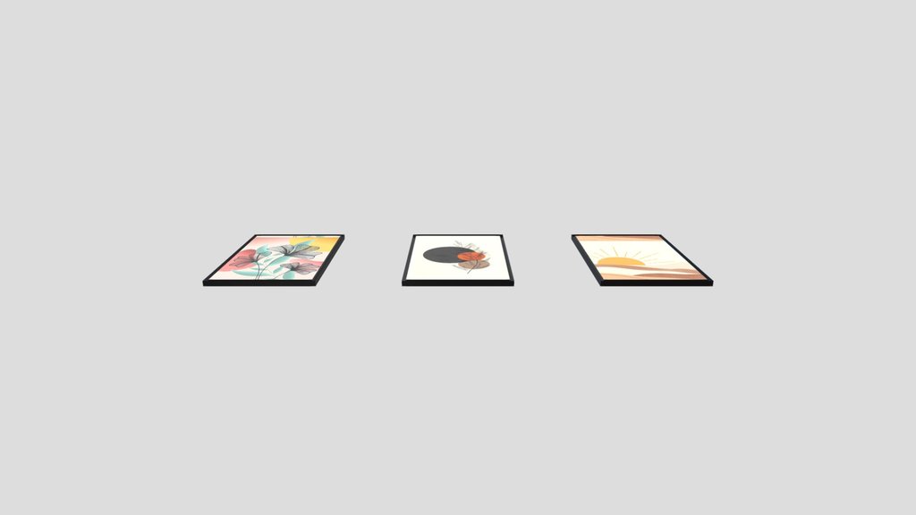 Boho Art Photoframe Set 5