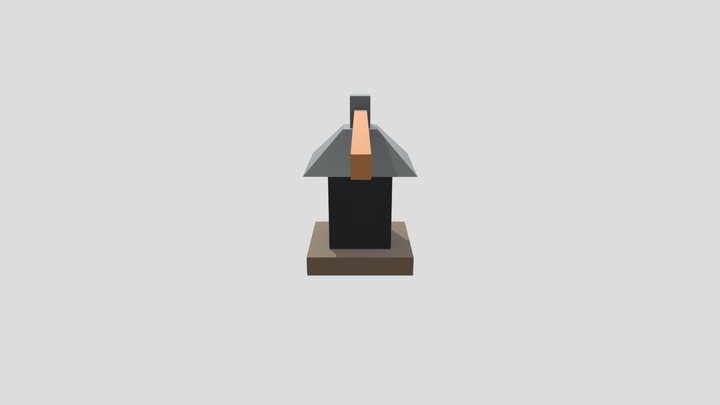 [Model 7] Dredge style lantern 3D Model