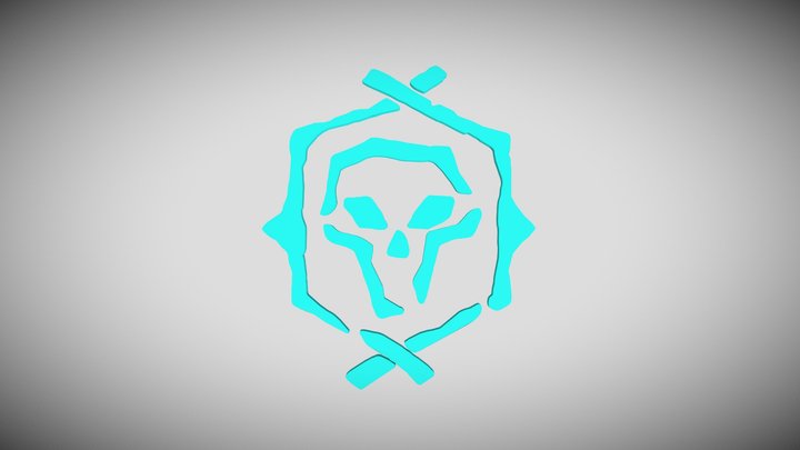 Sea Of Thieves - Athena Logo (Logo Atenea) 3D Model