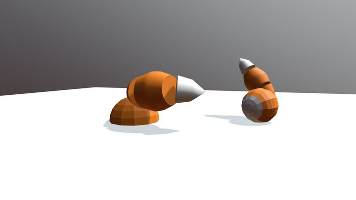 Fox Tail 3D Model
