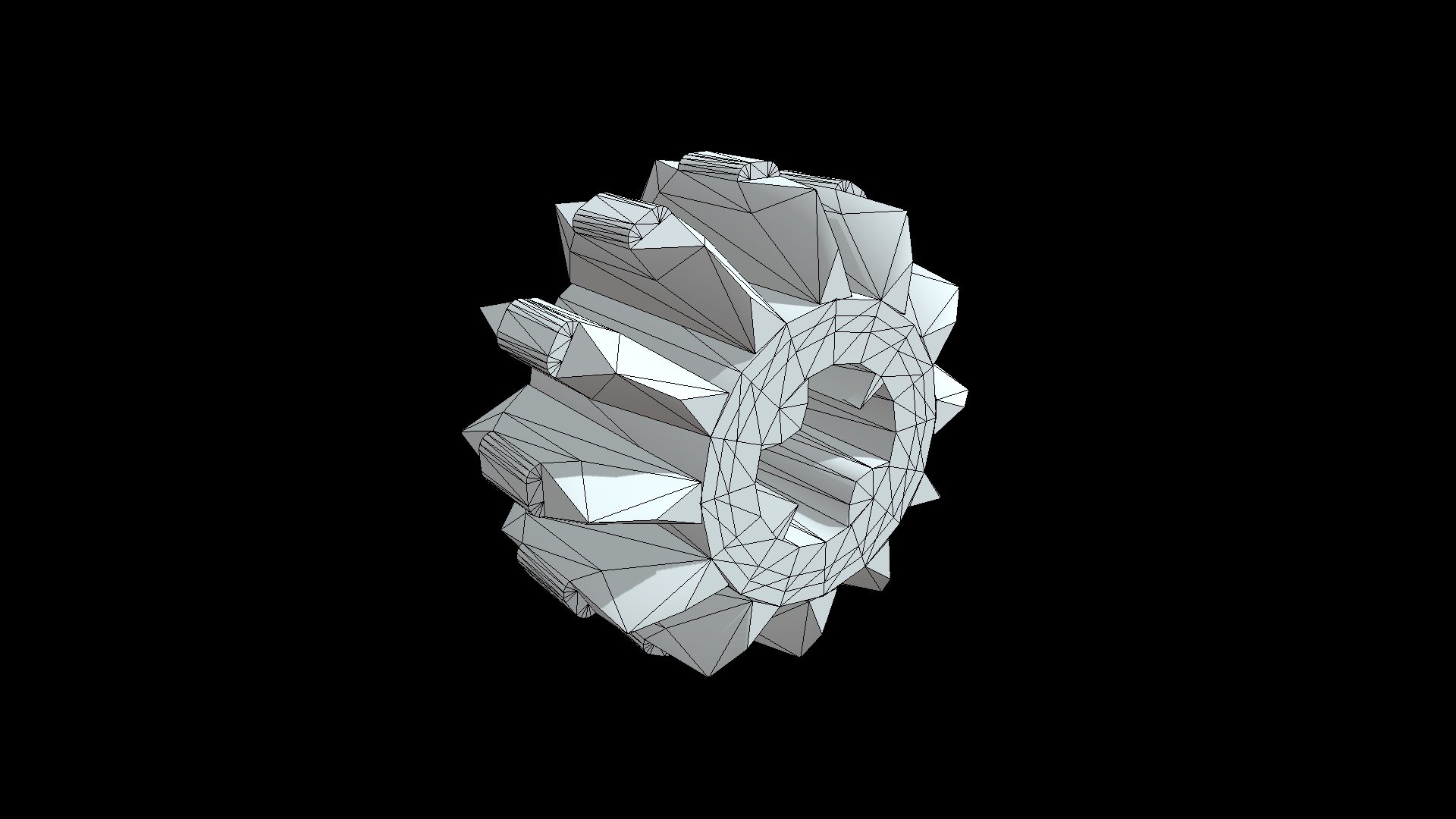 Gear 12 Tooth Double Bevel
