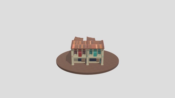 chinatown_shophouse 3D Model