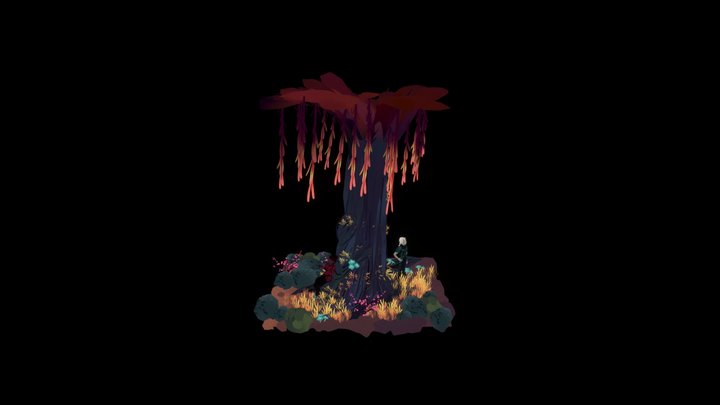 Quill - Ancient Tree 3D Model