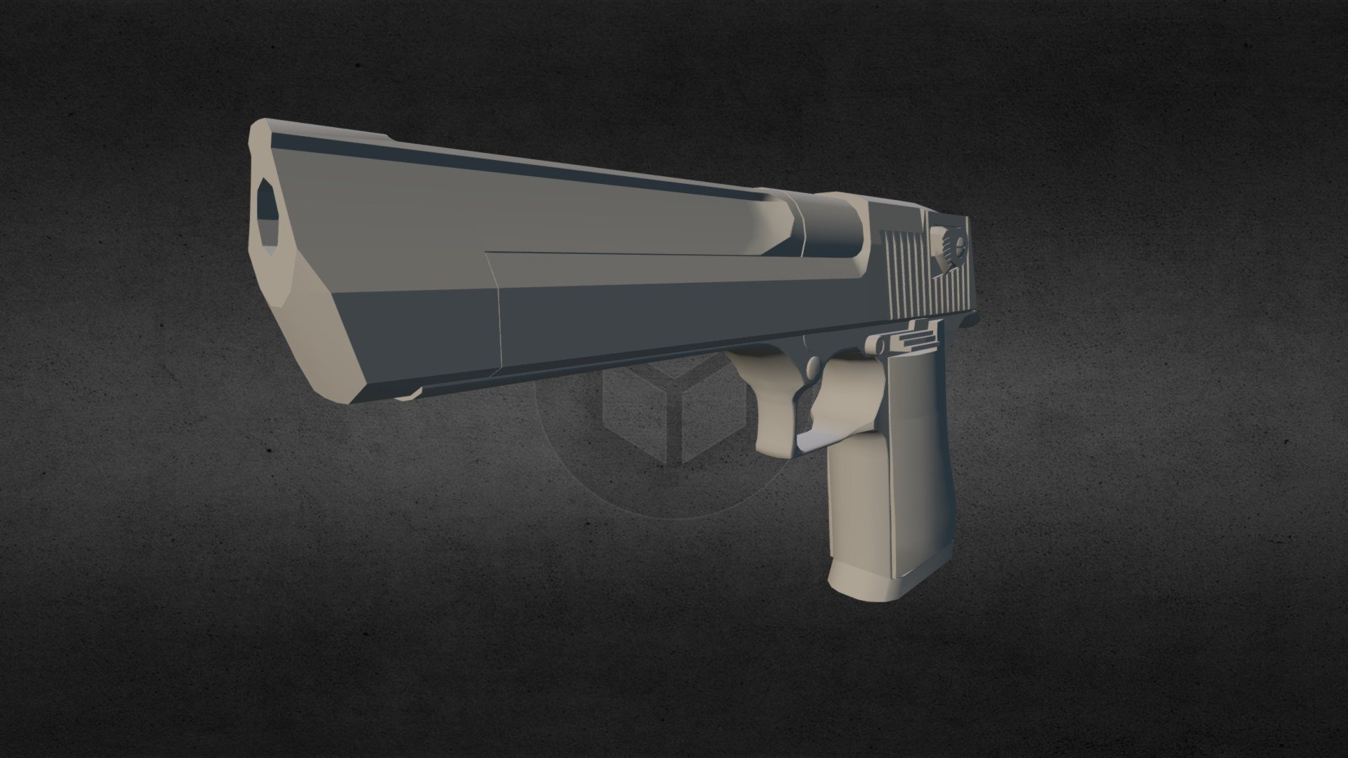 Desert Eagle (WIP) - 3D model by 11snikers11 [72426b8] - Sketchfab