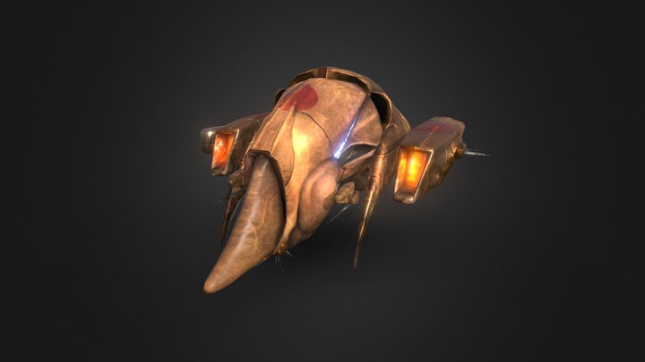 Combine dropship beta 3D Model