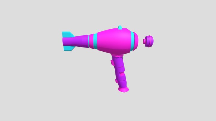 Dryer Gun 3D Model