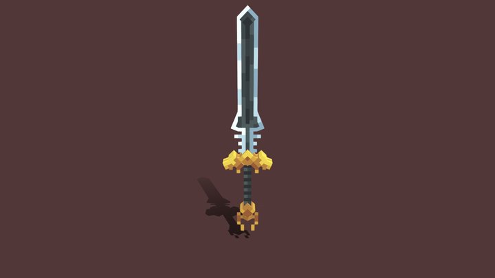 Royal sword 3D Model