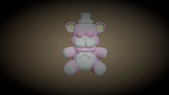Freddy plushie 3D Model