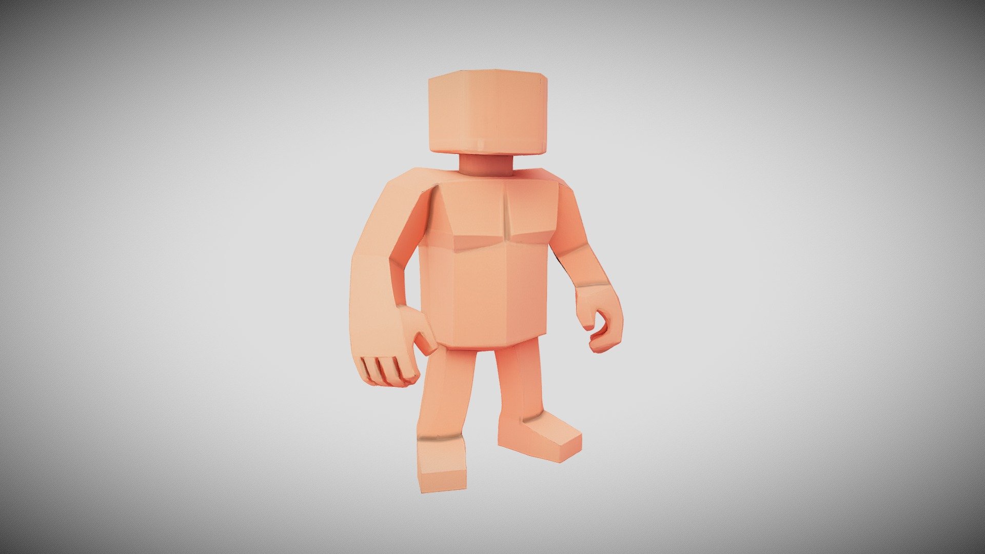 Base Chibi Fantasy Blocky Head - Download Free 3D model by UFRE Studio ...