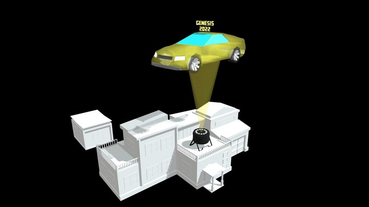 Sport Car (2) 3D Model