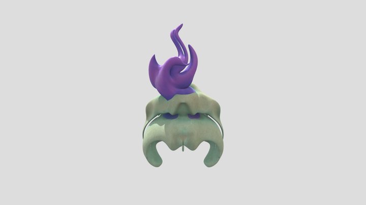 Cerebrus Skull 3D Model