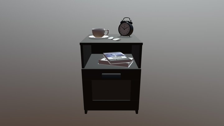 IKEA brimnes nightstand 3D Model