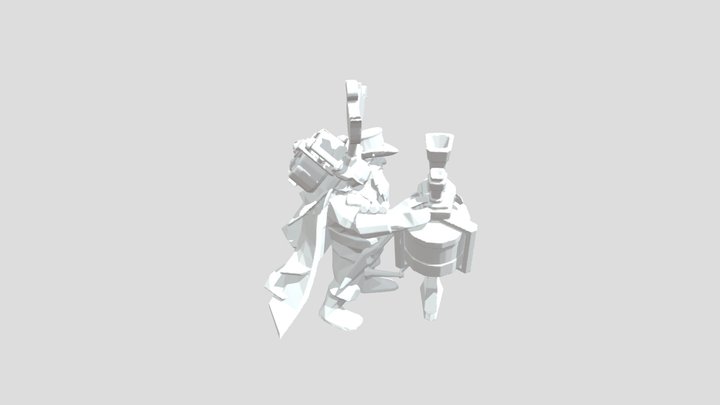 Dota Sniper 3D Model