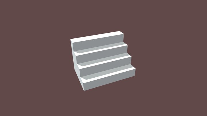 Shrimple Stair 3D Model