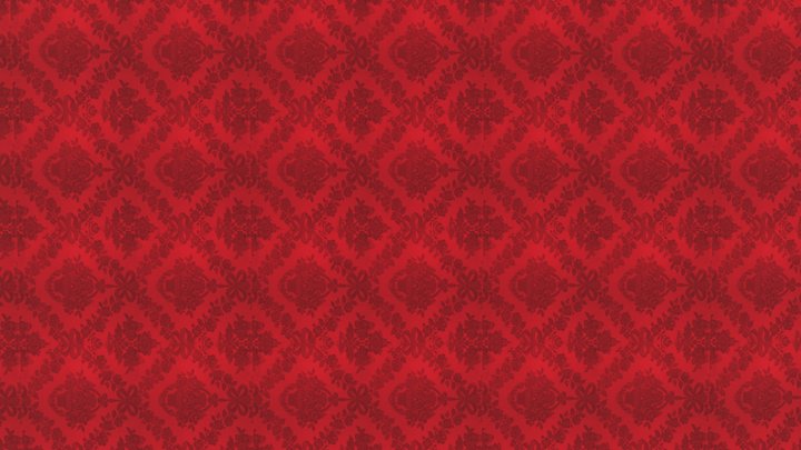 Red Designed Wallpaper 3D Model