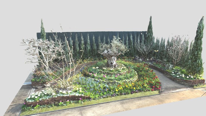 福岡フラワーショー「はじまりの庭」 3D Model