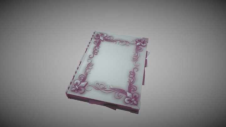 Book 3D Model