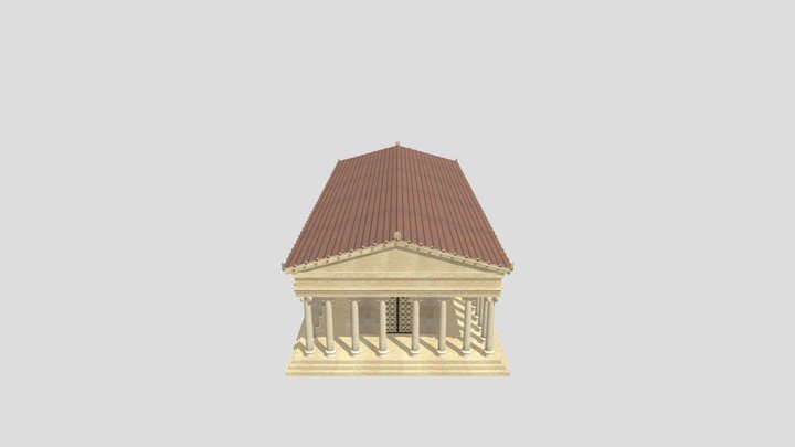 Tempio Afrodite Urbano 3D Model