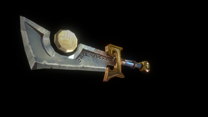 Ashbringer Sword - World Of Warcraft 3D Model