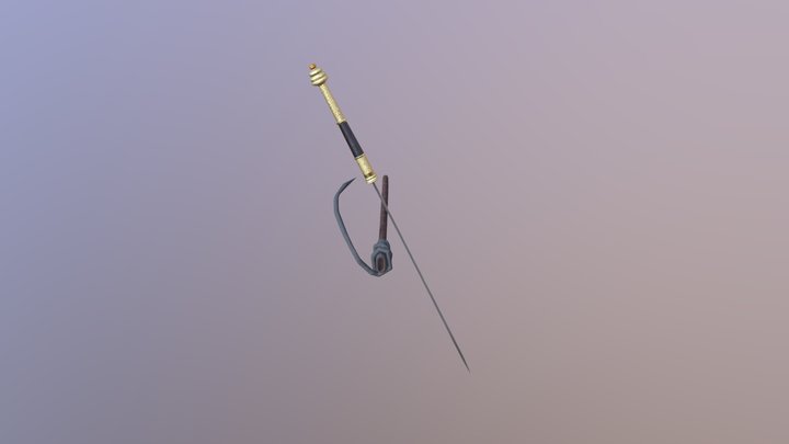 Cambodia Blade 2 3D Model