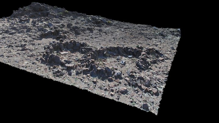 Sitio minero prehispanico 3D Model