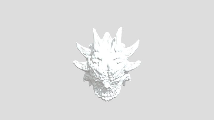 Димон голова 3D Model