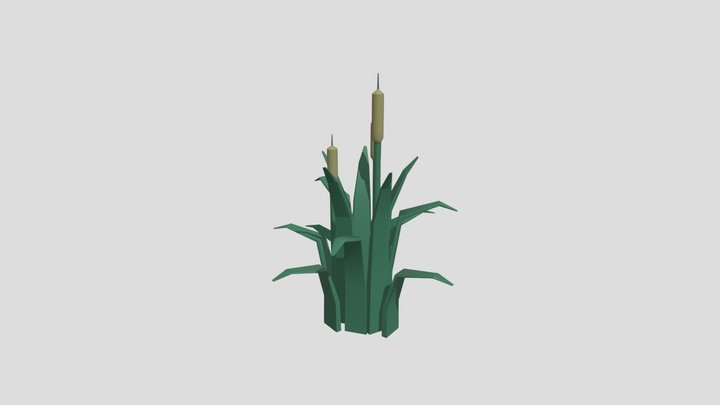 FantasyGarden - Reed 3D Model