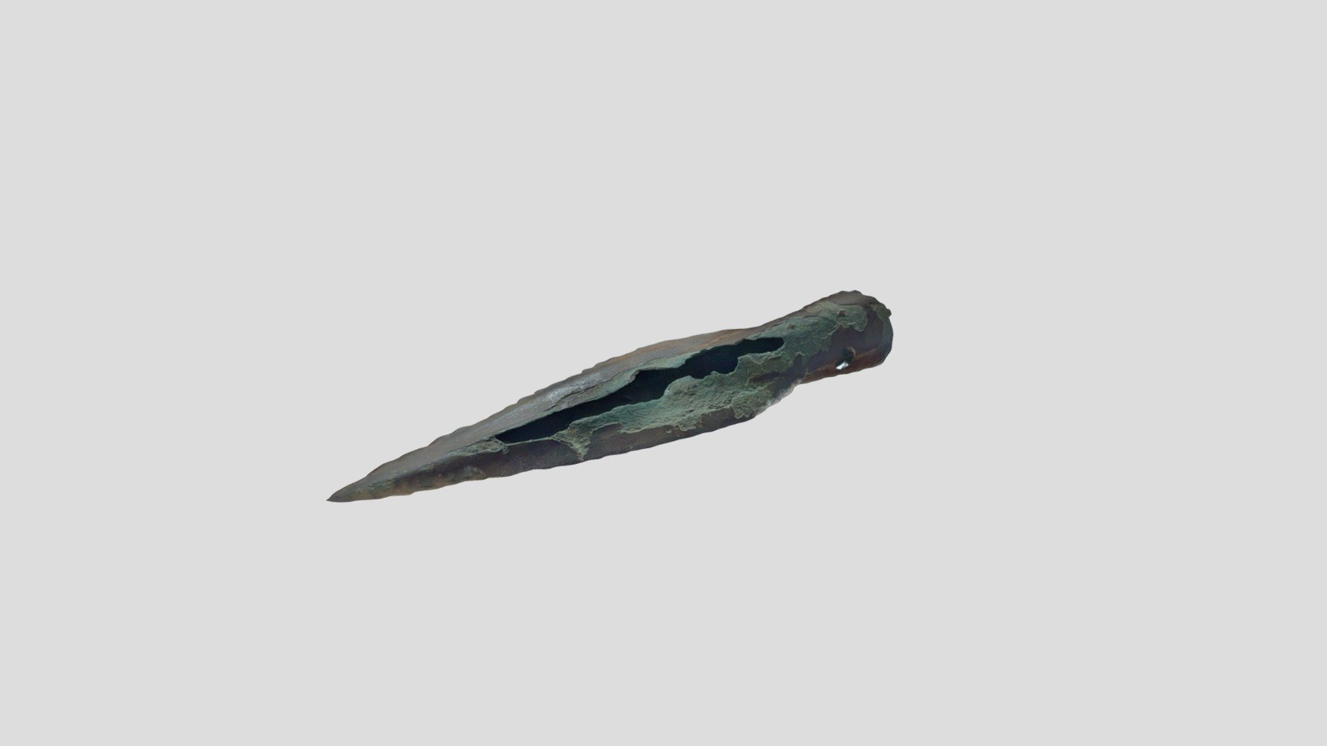 Wmid-cfda5a - Late Bronze Age Spearhead