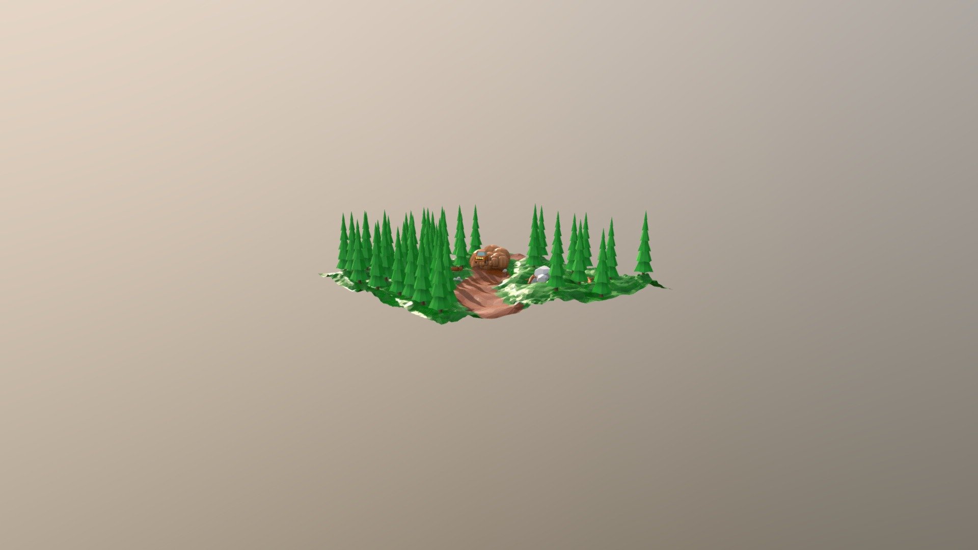 Rally low poly
