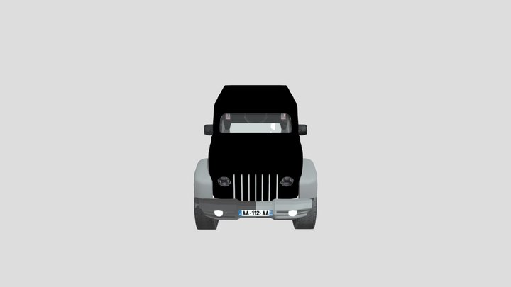 Jeep Wrangler Rubicon 3D Model