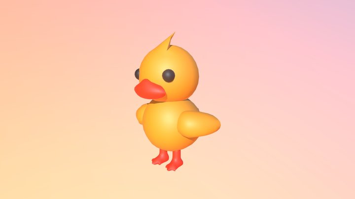 Duck 3D Model