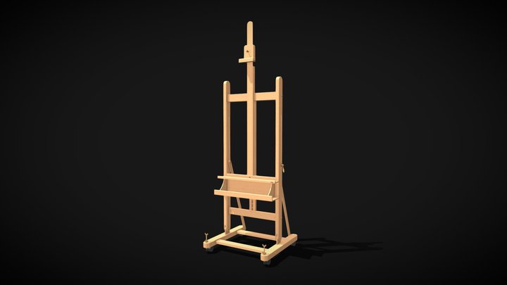 MABEF studio easel M/06 3D Model