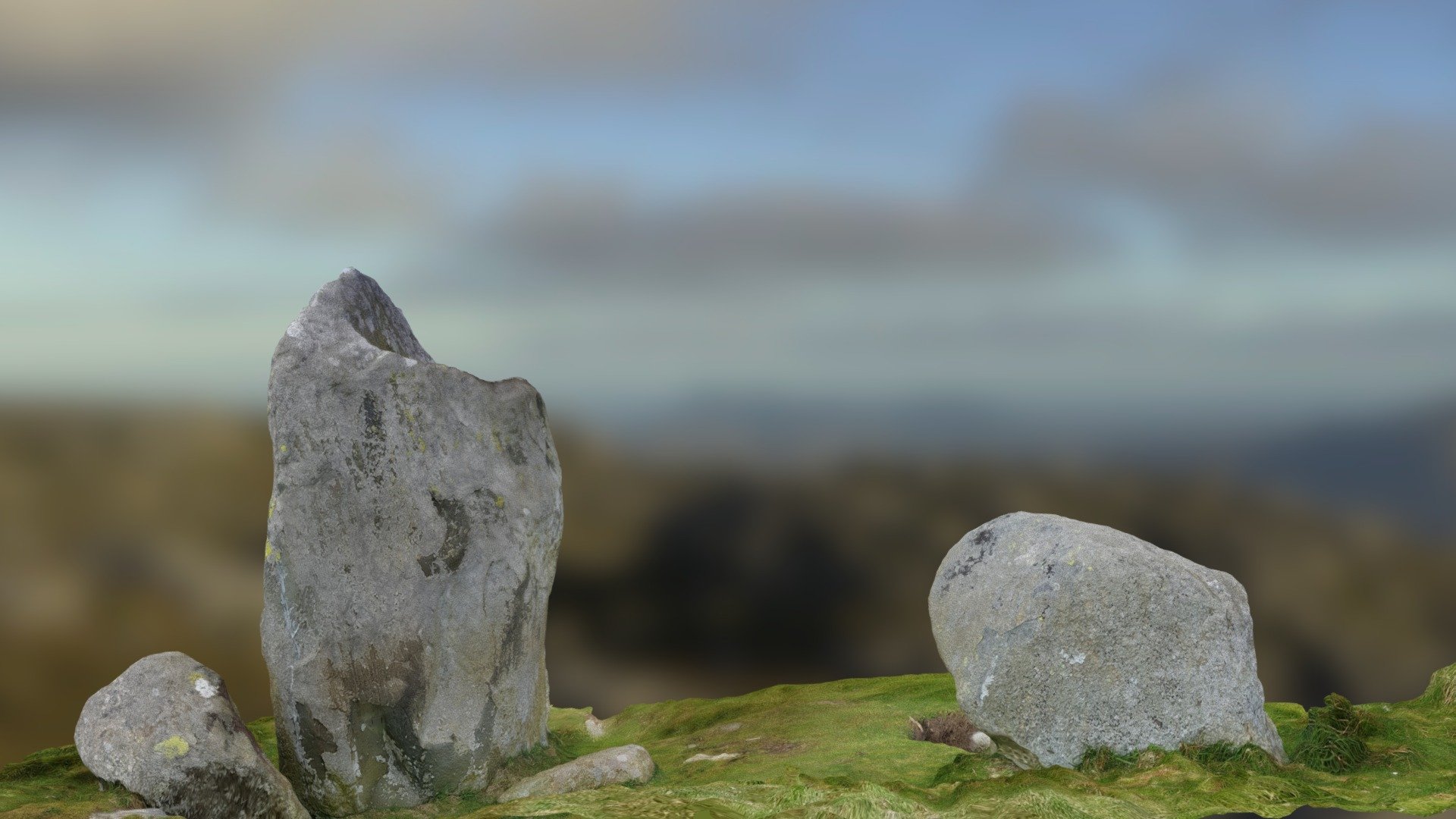 Rear Druid's Stone